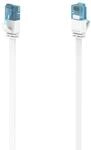 Hama Cat 6a Netzwerkkabel 5m, Flachkabel zum Verlegen, Gigabit Ethernet bis zu...