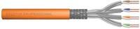 DIGITUS 50 m Cat 7 Netzwerkkabel - S-FTP (PiMF) Simplex - BauPVO Dca - LSZH