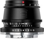 TTArtisan 35mm f1.4 kompatibel mit Canon RF schwarz/Black APS-C