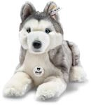 Steiff Kuscheltier Bernie Husky, S&uuml;&szlig;es Stofftier mit Kunststoffaugen, Kinder,