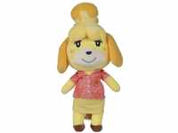 Simba 109231002 - Animal Crossing Isabelle, 25cm Plüschtier, New Horizons, Nintendo,