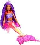 Barbie Mermaid Power, Meerjungfrau Barbiepuppe, Schwarze Barbiepuppe mit rosa und