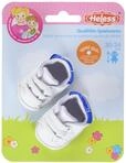 Heless 1451 - Sneaker f&uuml;r Puppen, in Wei&szlig;, Gr&ouml;&szlig;e 30 &ndash; 34 cm, modisches