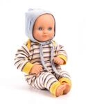 POMEA Puppe Canary Babypuppe Blaue Augen 32 cm gro&szlig; Vinyl ab 18 Monaten Jungen