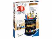 Ravensburger 3D Puzzle 11276 - Utensilo Pac-Man - 54 Teile - Stiftehalter für