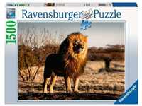 Ravensburger Puzzle 17107 - Der Löwe- Der König der Tiere - 1500 Teile Puzzle für