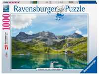Ravensburger Puzzle 17174 17174-Zürser See in Vorarlberg-1000 Teile Puzzle für