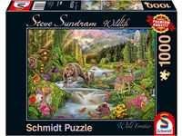 Schmidt Spiele 59964 Wildlife, Wildtiere am Waldesrand, 1000 Teile Puzzle