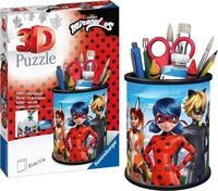 Ravensburger 3D Puzzle 11278 - Utensilo Miraculous - Stiftehalter f&uuml;r Fans von