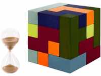 Remember 3D Puzzle für die ganze Familie - Somawürfel aus Holz unvergessliche
