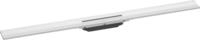 hansgrohe Fertigset Duschrinne RainDrain Flex, Abflussrinne 1000mm, Bodenablauf