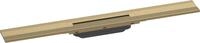 hansgrohe Fertigset Duschrinne RainDrain Flex, Abflussrinne 700mm, Bodenablauf Dusche