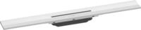 hansgrohe Fertigset Duschrinne RainDrain Flex, Abflussrinne 700mm, Bodenablauf Dusche