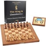 Millennium Chess Classics Exclusive M828 &ndash; Holz-Schachcomputer mit