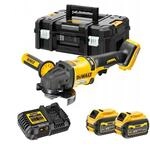 Mini-Amoladora sin escobillas XR FLEXVOLT 54V 125mm con 2 bater&iacute;as 54V/18V Li-Ion