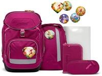 ergobag pack Set ergonomischer Schulrucksack, Set 6-teilig