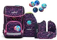 Ergobag Cubo Light Schulranzen-Set 6tlg B&auml;rmuda Viereck