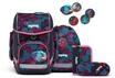 ergobag Schulranzen-Set cubo Set KorallB&auml;r - Lila | Klassischer ergonomischer