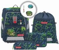 Step by Step Schulranzen-Set SPACE &bdquo;Wild T-Rex Taro 5-teilig, ergonomischer
