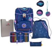 DER DIE DAS leichter Schulrucksack, ErgoFlex Deep Ocean Set 5-teilig, ca. 22 l