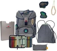 DerDieDas Schulrucksack Set 5-TLG. ErgoFlex Exklusiv ECO Blue Planet 2023