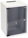 HMF 63409-07 Netzwerkschrank, Serverschrank 10 Zoll | 9 HE | 300 mm Tiefe | Voll