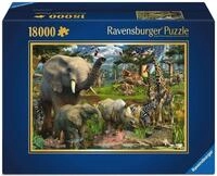 Ravensburger 17823 - David Penfound "At the waterhole" - 18000 Teile Puzzle...