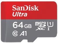SanDisk 64GB Ultra microSDXC 140MB/s+SD Adapter
