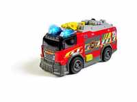 Dickie Toys – Feuerwehrauto – mit echter Wasserspritze, Sirene und Licht,