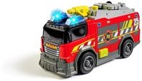 Dickie Toys Feuerwehrauto mit Wasserpistole, Sirene & Blaulicht (15 cm) - Feuerwehr