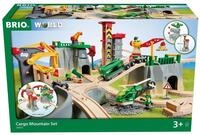 BRIO World 36010 Gebirgs-Frachten Set Deluxe - Eisenbahn-Spa&szlig; auf Mehreren Ebenen