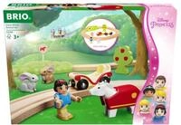 BRIO Disney Princess 32299 Schneewittchen Eisenbahn-Set - Liebevolles Spiel-Set mit