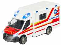 Majorette - Mercedes-Benz Sprinter Krankenwagen – Premium Modell, mit Licht &
