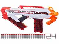 Nerf Ultra Speed vollmotorisierter Blaster, 24 Nerf AccuStrike Ultra Darts, nur...