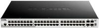 D-Link DGS-1510-52XMP/E, 52-Port Smart Managed PoE+ Gigabit Stack Switch (48 x