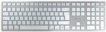 CHERRY KW 9100 Slim for MAC, Kabellose Mac-Tastatur, Deutsches Layout (QWERTZ),