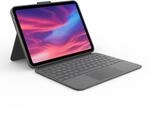 Logitech Combo Touch Case mit Abnehmbarer Tastatur f&uuml;r iPad (10. Generation und