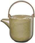 ASA Teekanne Coppa Miso 1l Porzellan Gelb-Gr&uuml;n Matt, Ma&szlig;e: 12,6cm x 14,5cm,
