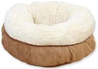 AFP AFPK02133 Katzenbett Lambswool Donut Bed, braun
