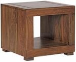 Wohnling Couchtisch Mumbai Massiv-Holz Sheesham 50 cm breit Wohnzimmer-Tisch...