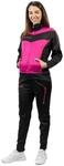 GIVOVA Unisex Surv&ecirc;tement Luxury Visa en Triac&eacute;tate Jogginganzug, Fuchsia/noir,