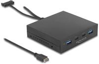 DeLOCK 3.5? USB 3.2 Gen 2 Front Panel 2 x USB Type-C + 2 x USB Typ-A