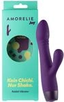AMORELIE Joy &ndash; Rabbit Vibrator Shake f&uuml;r Frauen | Wasserdicht Wiederaufladbar aus