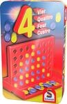Schmidt Spiele 51214 BMM Vier, Bring Mich mit Spiel in der Metalldose, bunt, &uacute;nica