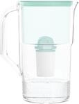 Wessper Wasserfilter Kanne Minze Filterkanne 2,8L inkl. 1 Filterkartusche | Ersatz