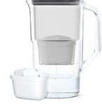 Wessper Wasserfilterkanne 2.5 L | Kartuschen Ersatz f&uuml;r Dafi Unimax Aquaphor A5