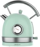Cecotec Wasserkocher ThermoSense 420 Light Green. Fassungsverm&ouml;gen 1,8 Liter, 2200