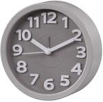 Hama Wecker Retro, Kunststoff, Taupe, Rund
