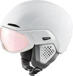ALPINA Unisex - Erwachsene, ORO QV MIPS Skihelm, White matt, 55-59 cm