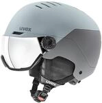 uvex Wanted Visor - robuster, stylischer, optimal bel&uuml;fteter Skihelm mit